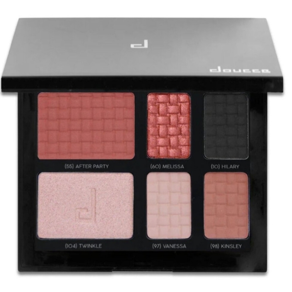 Doucce Elegant Black Full Face Makeup Compact